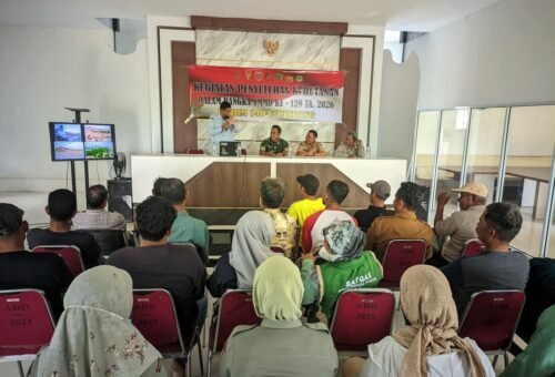 Peningkatan Kesadaran akan Pentingnya Lingkungan melalui Penyuluhan Kehutanan oleh Satgas TMMD Ke-129