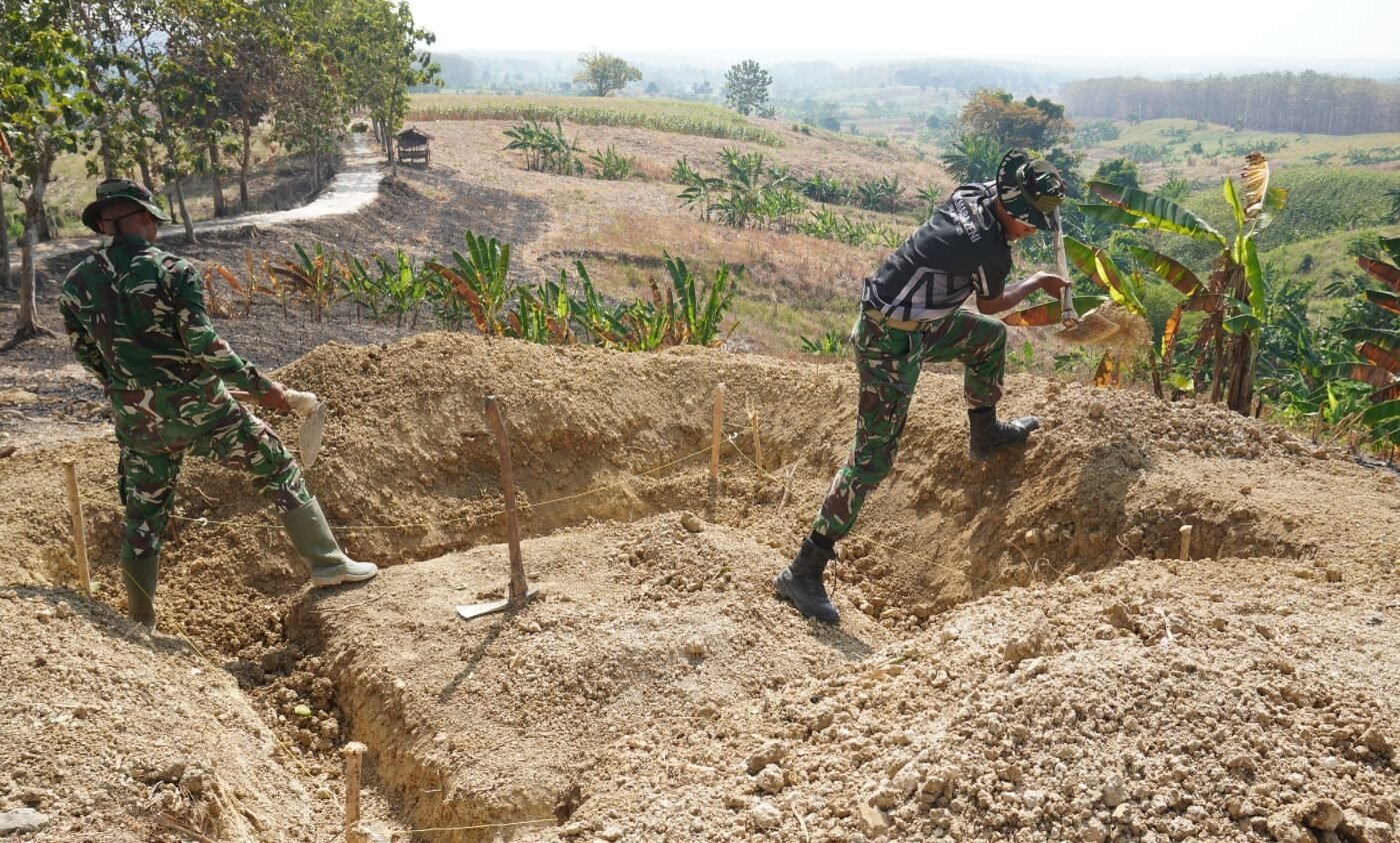 Proyek Tandon Air TMMD Bawa Harapan untuk Masyarakat Tlemang