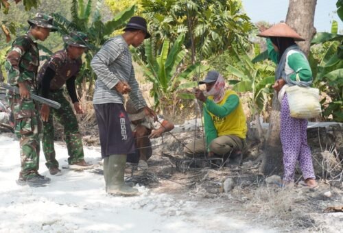 Kualitas dan Ketelitian dalam Pembangunan Tandon Air di Desa Tlemang