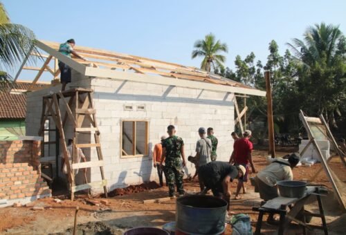Keterlibatan Masyarakat Dorong Capaian TMMD Ke-129, Lima Rumah Layak Huni Tercapai 65 Persen