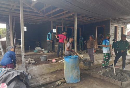 TMMD Ke-129 Luncurkan Proyek Rehabilitasi Rumah di Desa Sekardadi