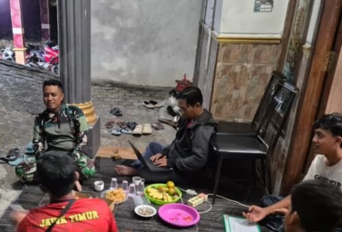 Peran Komsos Satgas TMMD dalam Membangun Desa Tlemang