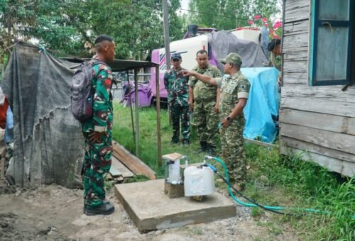 Dandim 1011/KLK Berikan Apresiasi pada Sinergi Satgas dan Warga di TMMD Ke-129