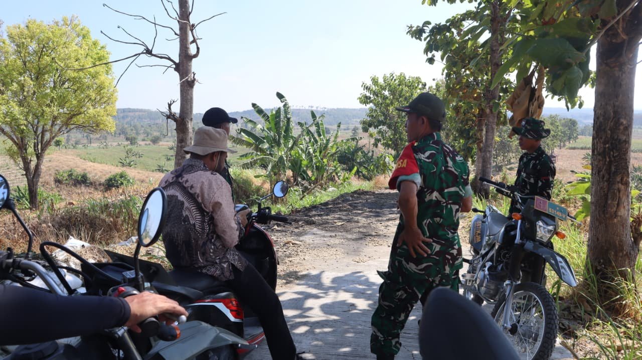 Sinergi Kuat dalam TMMD 129, Satgas, Kades, dan Babinsa Satu Suara di Desa Tlemang