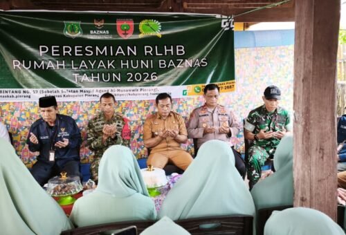 Komandan Satgas TMMD Ke-129 Resmikan RTLH untuk Warga Desa Tapporang