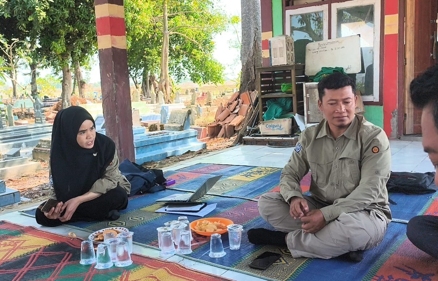 Upaya Peningkatan Hasil Pertanian, TMMD ke-129 Kodim 0620/Kab. Cirebon dan Dinas Pertanian Gelar Sosialisasi Pengendalian Hama Tikus untuk Petani Luwung Kencana