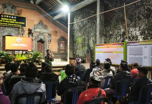 Respon Positif Masyarakat Terhadap Sosialisasi Radikalisme oleh TMMD Ke-129 Kodim 1626/Bangli