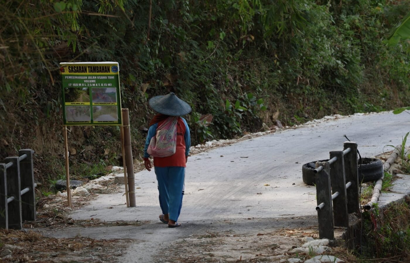 Transformasi Jalan Usaha Tani di Tlemang: Harapan Baru Petani di Lamongan