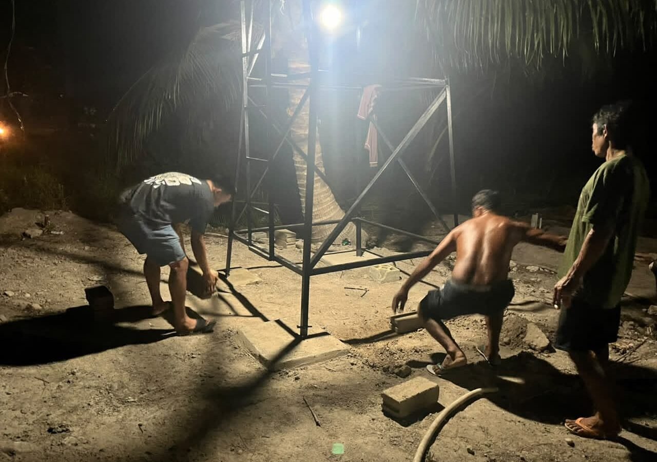 Kemajuan Program TMMD Ke-129 Kodim 0413/Bangka: Sumur Bor Menuju Pemasangan Kran dan Pengisian Tedmon