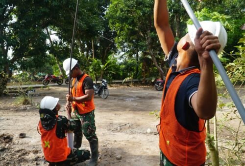 Pembangunan Sarana Air Bersih melalui Pengurasan Sumur Bor SAS 5