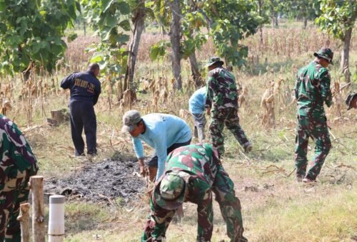 Air Bersih Jadi Prioritas, Satgas TMMD 129 Wujudkan Kepedulian Lewat Pembersihan Titik Mata Air