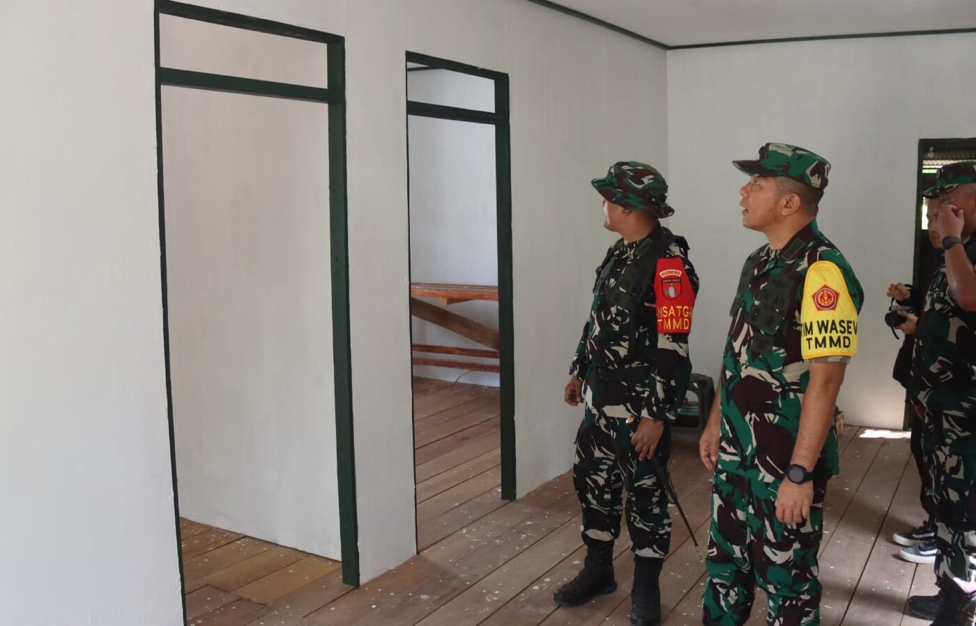 Sinergi TNI dan Masyarakat Terwujud dalam Kunjungan Tim WASEV di Kapuas
