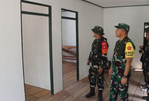 Sinergi TNI dan Masyarakat Terwujud dalam Kunjungan Tim WASEV di Kapuas