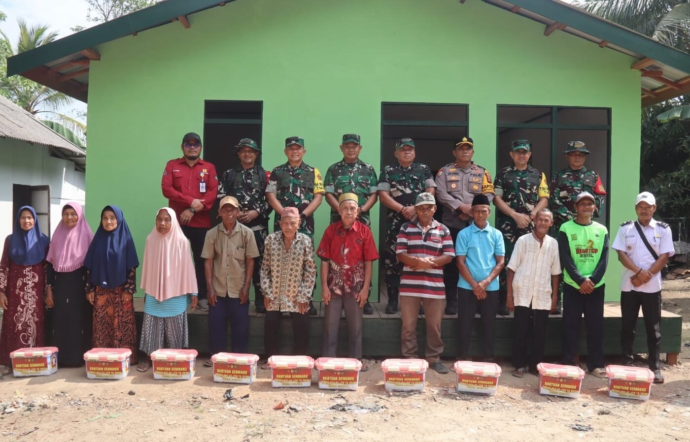 Dandim 1011/Kuala Kapuas Terima Kunjungan Tim Evaluasi TMMD Reguler Ke-129