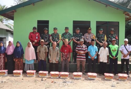 Dandim 1011/Kuala Kapuas Terima Kunjungan Tim Evaluasi TMMD Reguler Ke-129