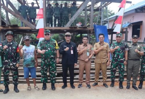 Evaluasi TMMD Ke-129 di Liang Bunyu: TNI dan Rakyat Bersinergi Membangun