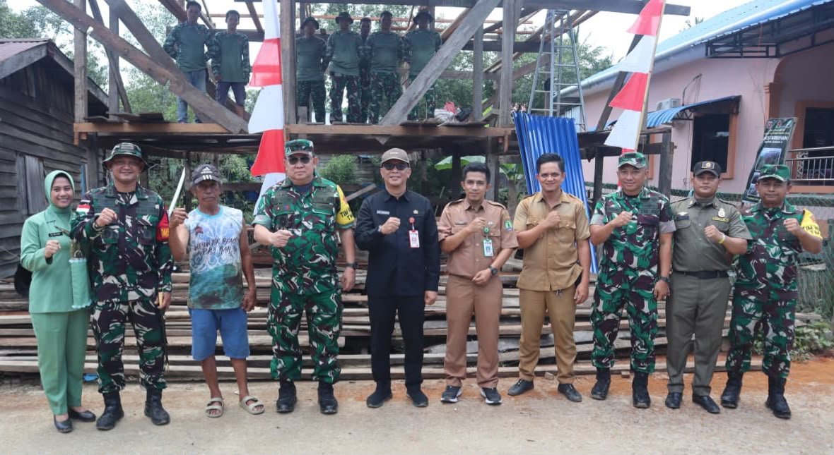 Evaluasi TMMD Ke-129 di Liang Bunyu: TNI dan Rakyat Bersinergi Membangun