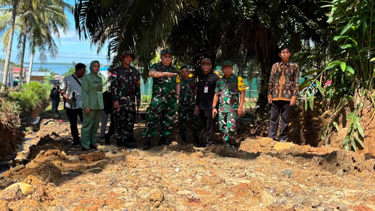Dukungan Masyarakat Diperlukan untuk Selesaikan Proyek Jalan Tani TMMD 129