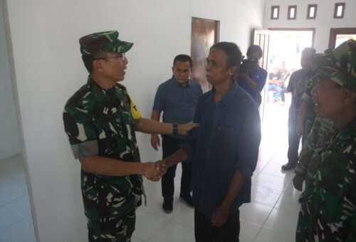 Brigjen TNI M. Jangkung Widyanto Menyaksikan Langsung Perkembangan TMMD ke-129 di Bangka
