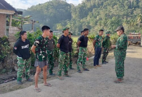 Kesiapan Satgas TMMD ke-129 Kodim 1407/Bone Dikuatkan Lewat Apel Pagi