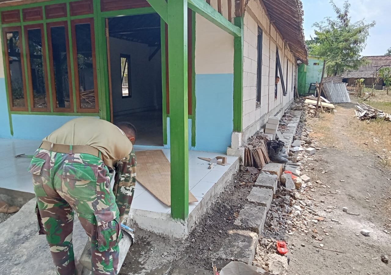 Transformasi Rumah Tak Layak Huni Menjadi Hunian Sehat, Kasiman Nikmati Hasil TMMD