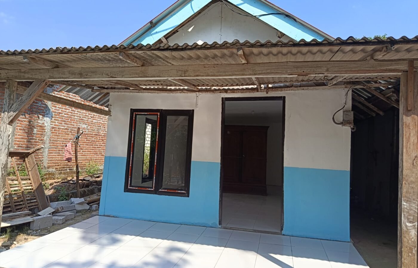 Pembangunan Rumah Ibu Saelah Tunjukkan Perkembangan Positif dalam Program TMMD Ke-129