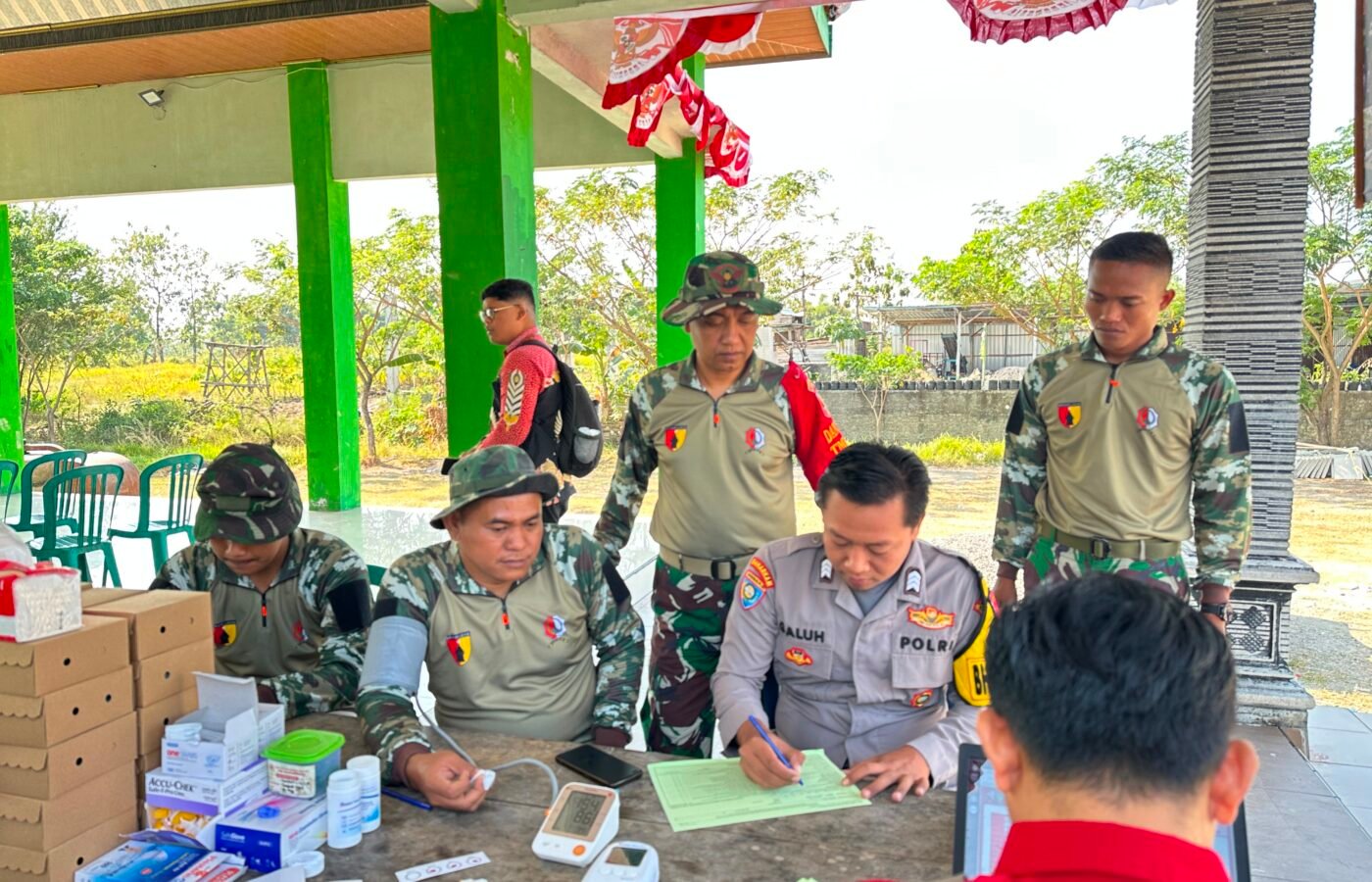Donor Darah dalam TMMD Ke-129: TNI Tunjukkan Komitmen Sosial