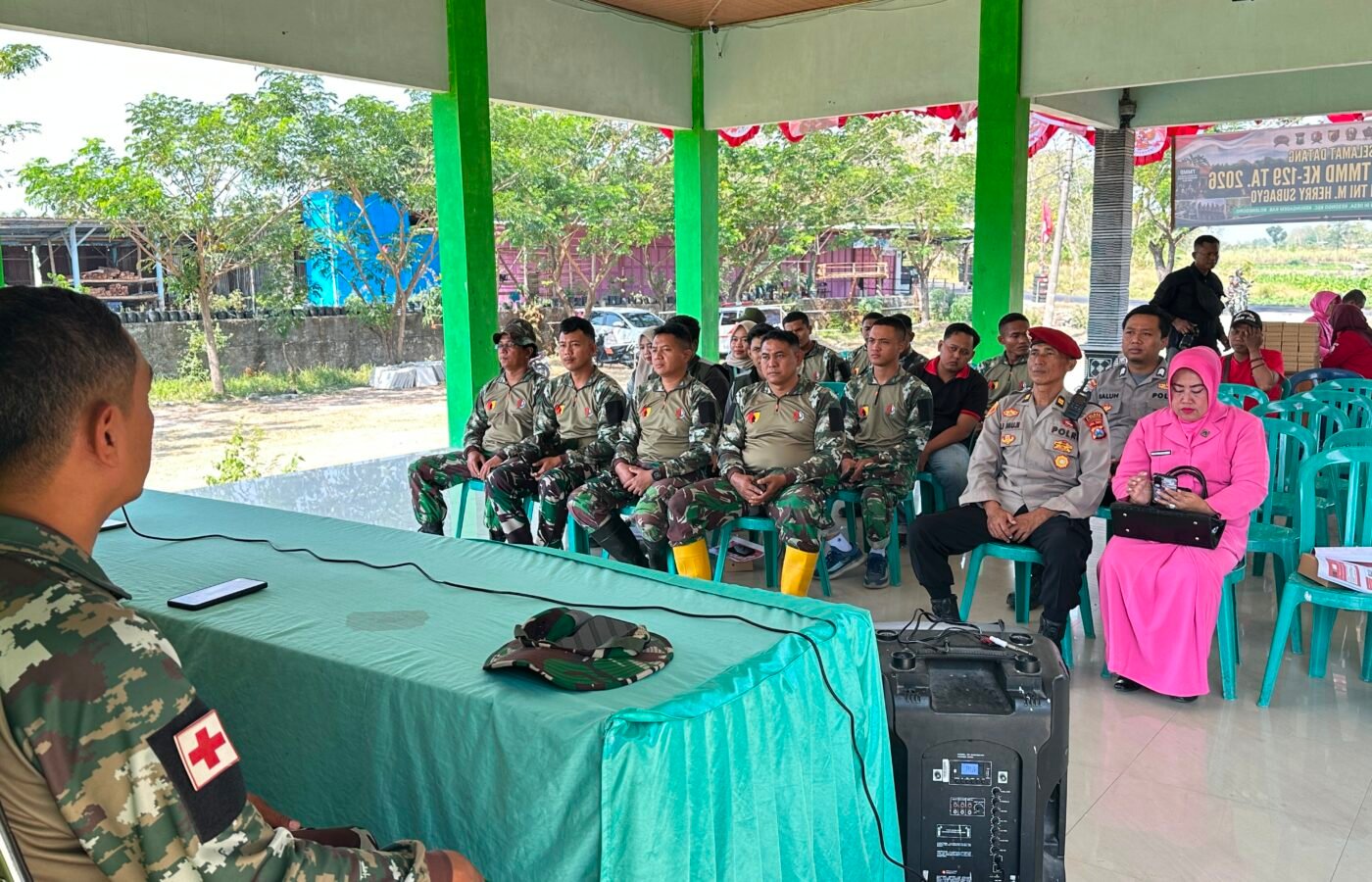 Kegiatan Donor Darah di Balai Desa Kesongo, Satgas TMMD Perkuat Kepedulian Sosial