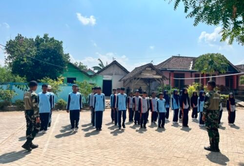 TMMD Ke-129, Aksi Pembangunan Karakter di SMPN 1 Atap Kesongo