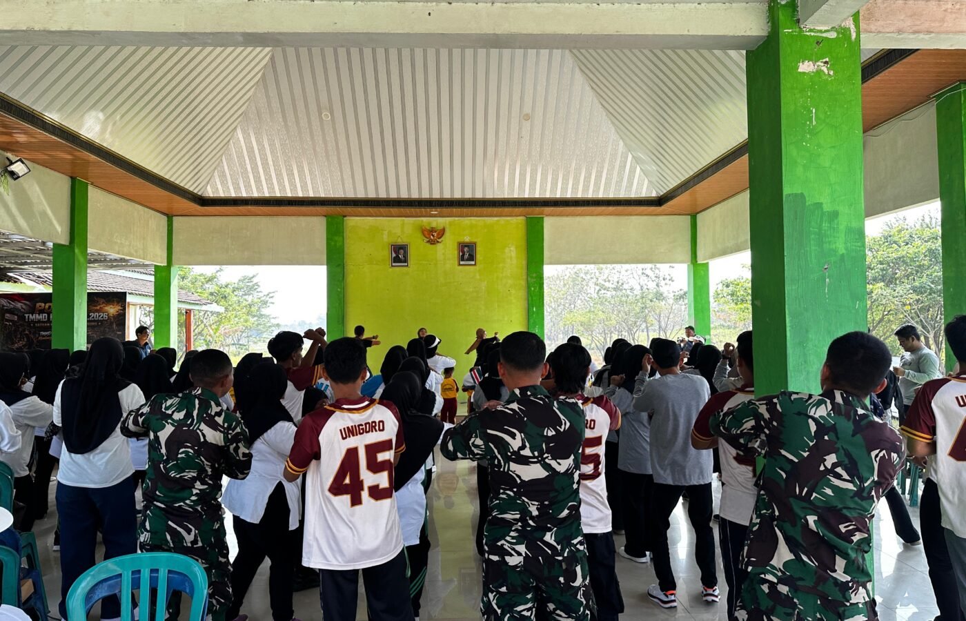 Senam Bersama di Kesongo, Memperkuat Hubungan TNI dan Warga