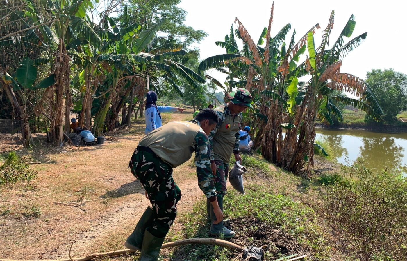 Program TMMD Ke-129: Membangun Kesadaran Lingkungan di Desa Kesongo