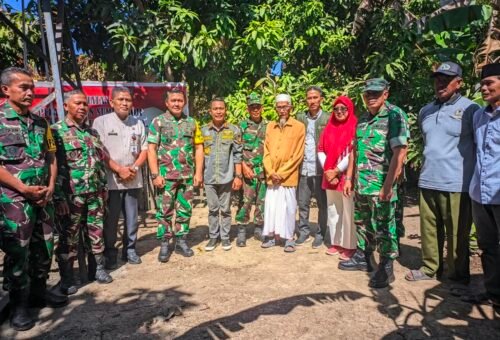 Marsma TNI Arifaini Mengingatkan Pentingnya Pemeliharaan Sumur Bor TMMD ke-129