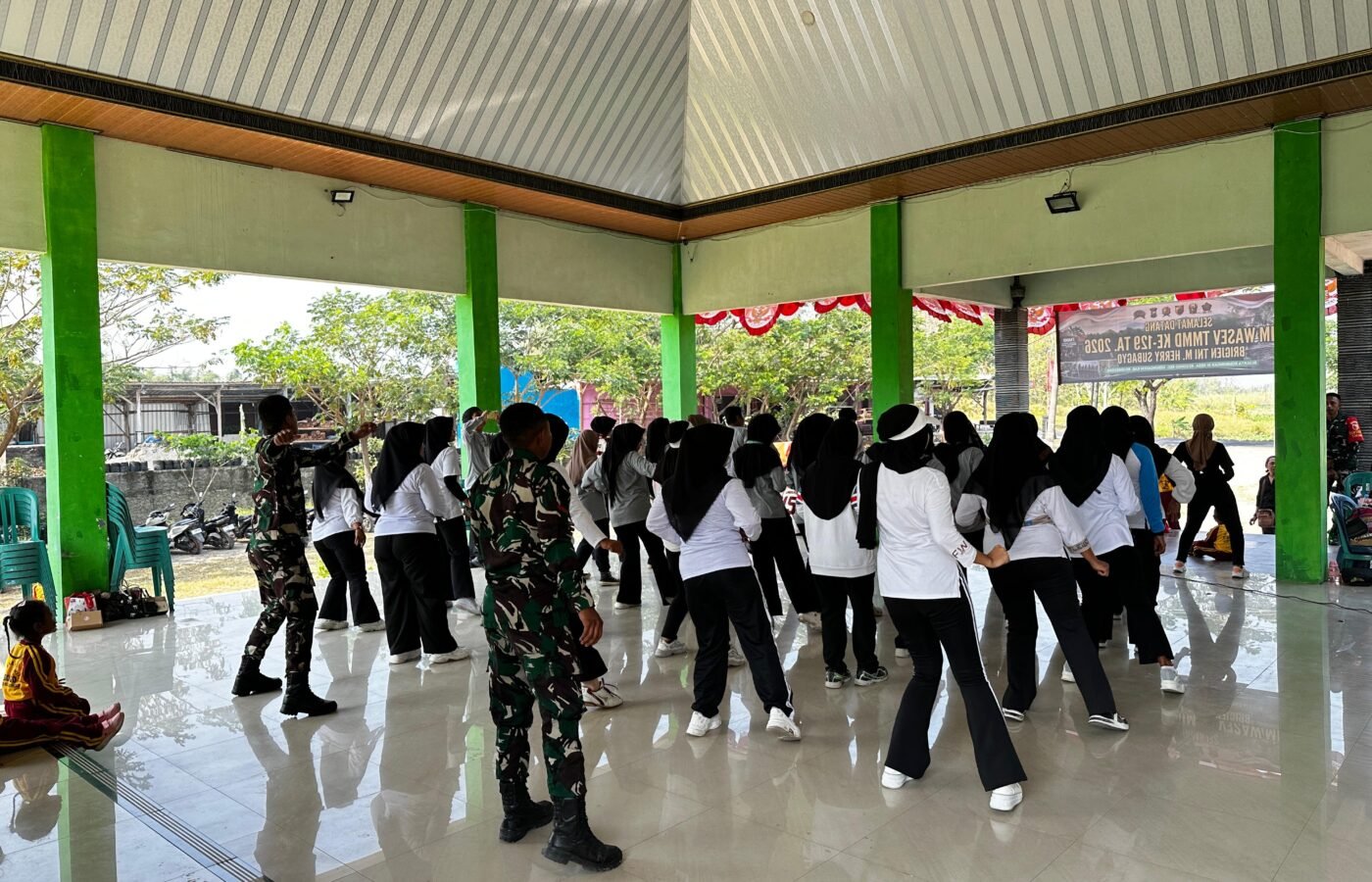 Keselarasan Melalui Senam Bersama di Desa Kesongo