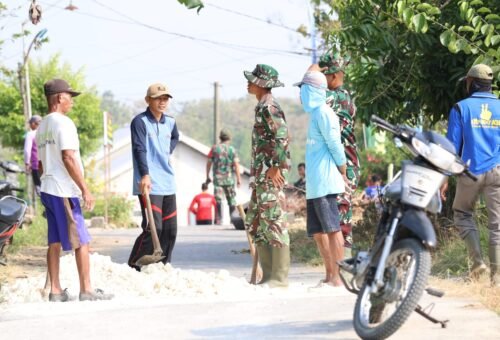 Kedekatan TNI dan Warga: Kisah TMMD 129 di Desa Tlemang