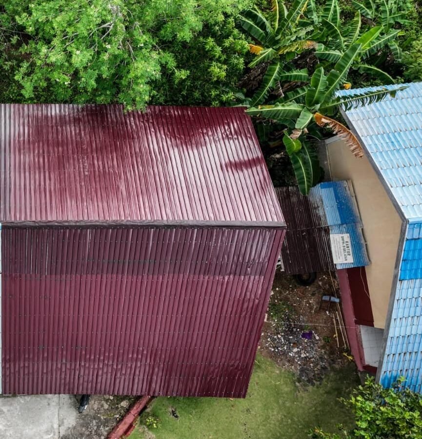 Proses Renovasi SMP Negeri 2 Bungku Selatan Selesai