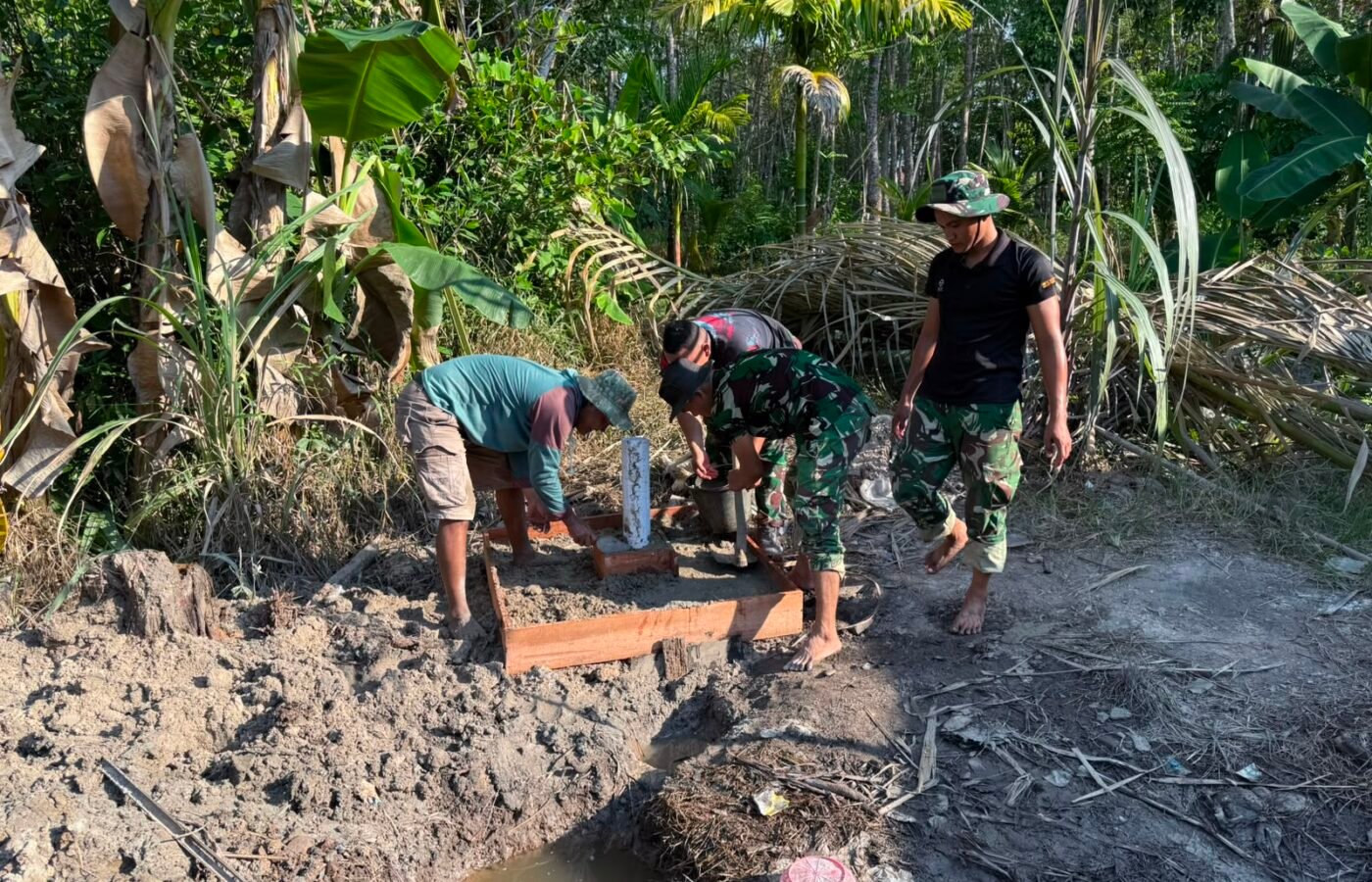 Pembangunan Sumur Bor Selesai, TMMD Reguler Ke-129 Tingkatkan Infrastruktur Masyarakat