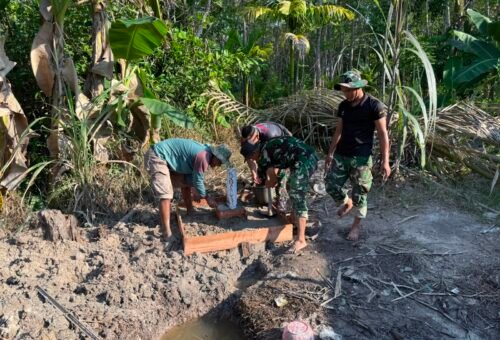 Pembangunan Sumur Bor Selesai, TMMD Reguler Ke-129 Tingkatkan Infrastruktur Masyarakat
