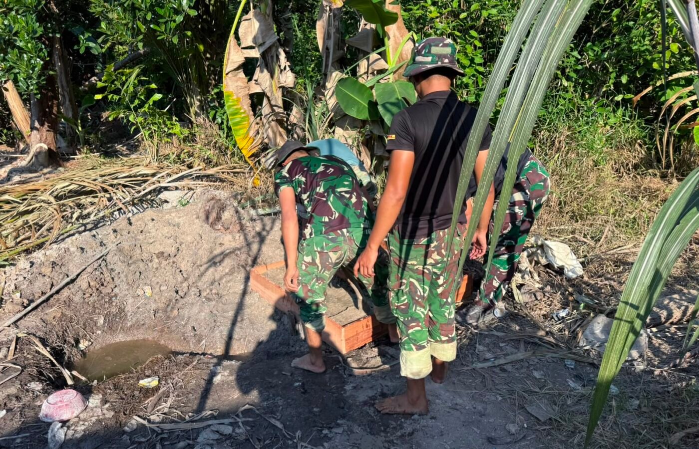 Keberhasilan Program TMMD Terlihat Lewat Pembangunan Sumur Bor di Desa Bandar Raya