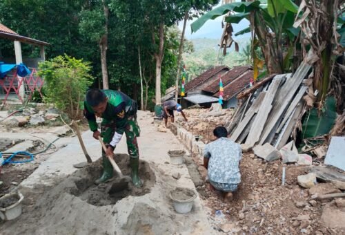 Pembangunan Drainase di Gang Alpukat II, Satgas TMMD Perkuat Infrastruktur Lingkungan