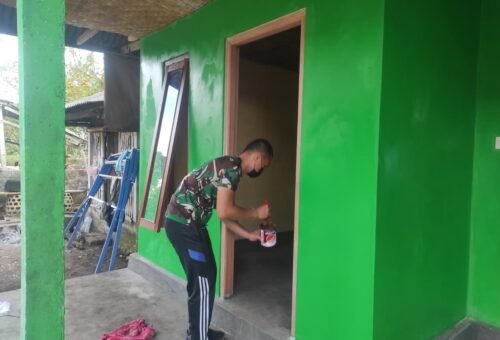Transformasi Tempat Tinggal I Wayan Pasta, TMMD Ke-129 Hadirkan Perubahan Positif di Sekardadi