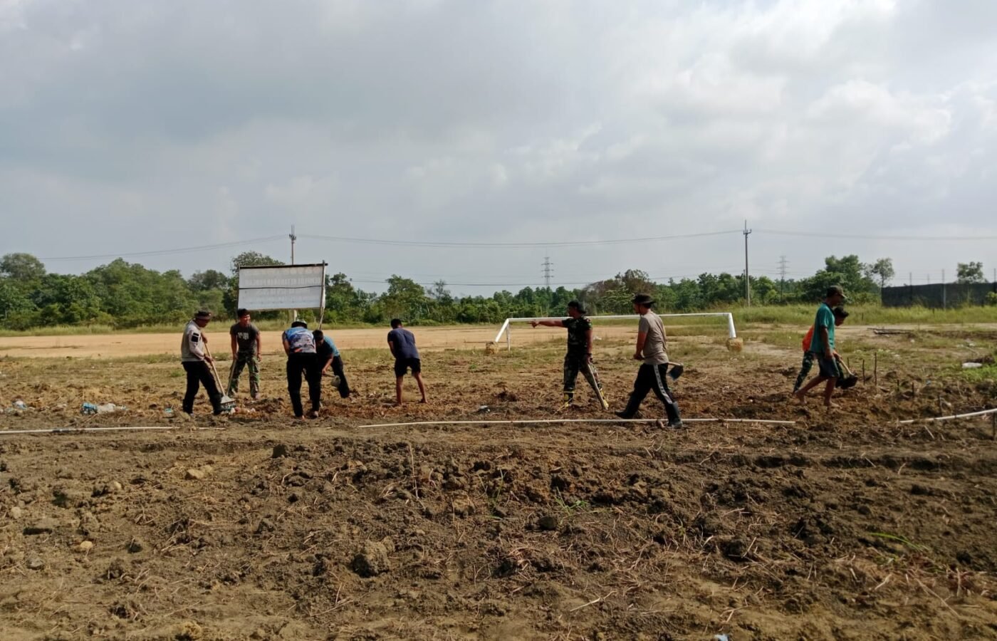 Satgas TMMD Ke-129 Targetkan Penyelesaian Lahan Pangan di Bintan