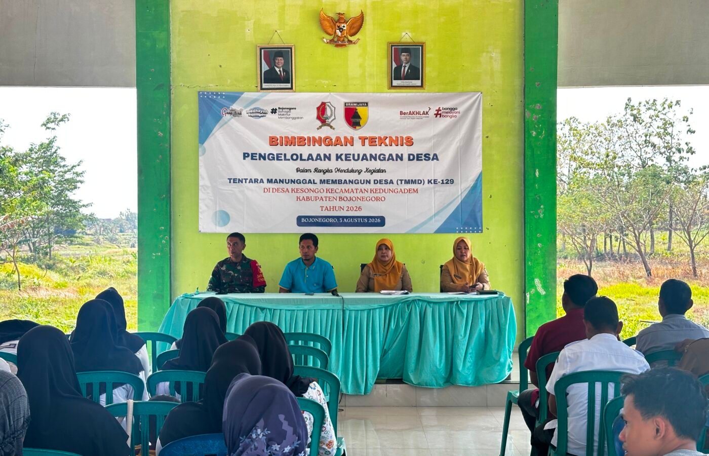 Pentingnya Bimtek Pengelolaan Keuangan Desa dalam TMMD Ke-129 di Kesongo