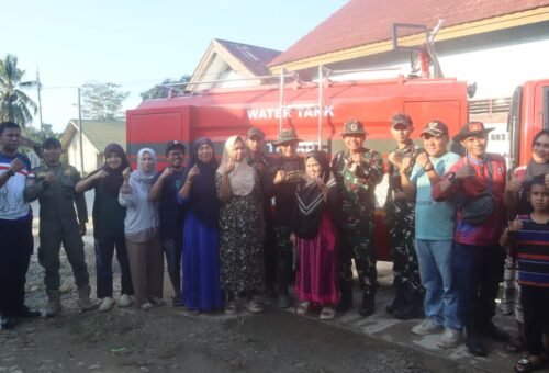 Air Bersih untuk Masyarakat Perbatasan: TMMD ke-129 Membawa Harapan di Bukit Harapan