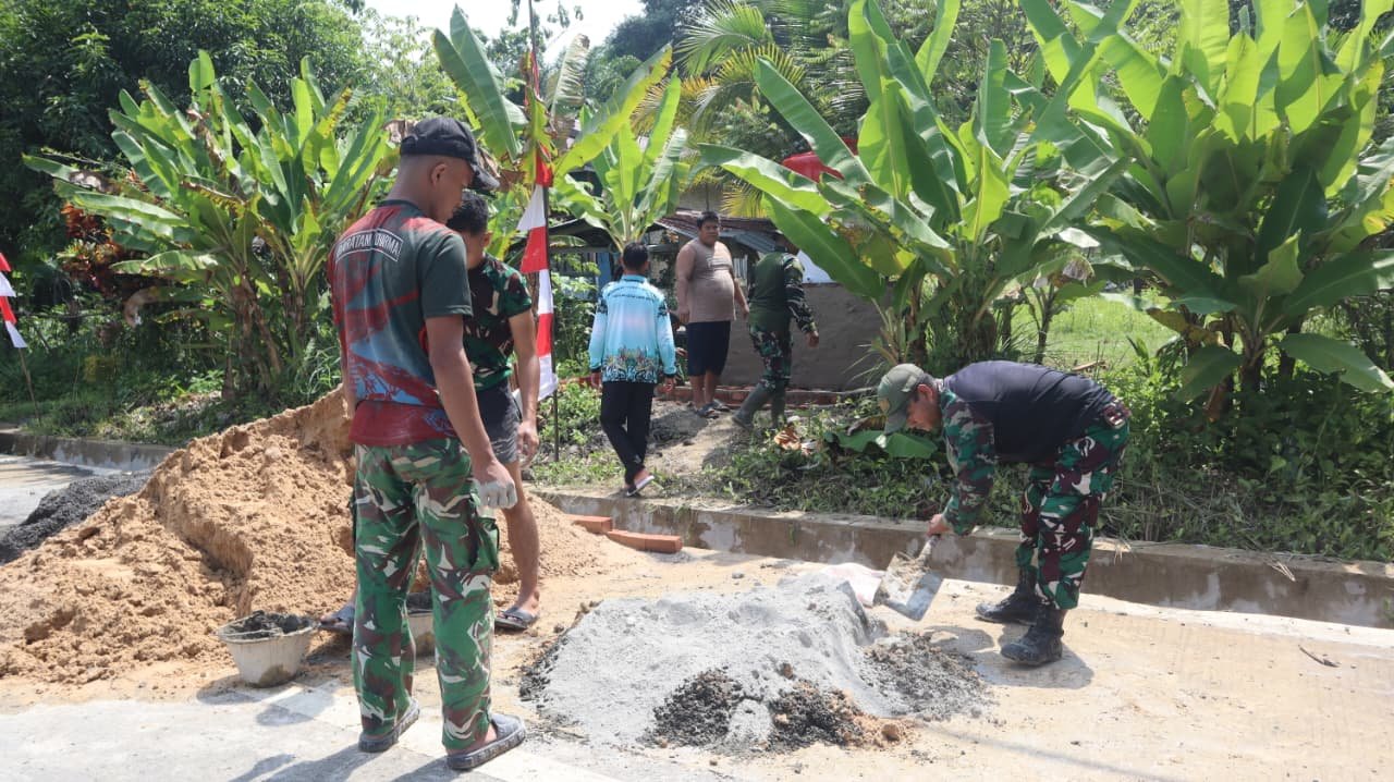 Hari Terakhir TMMD ke-129 Kodim 0911/Nunukan: Langkah Awal Menuju Kesejahteraan di Liang Bunyu