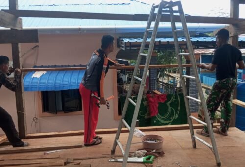 Kebahagiaan Pak Hamzah di TMMD ke-129: Rumah Baru yang Membawa Harapan