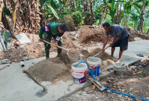 Transformasi Jalan di Pinang Jaya Melalui Program TMMD