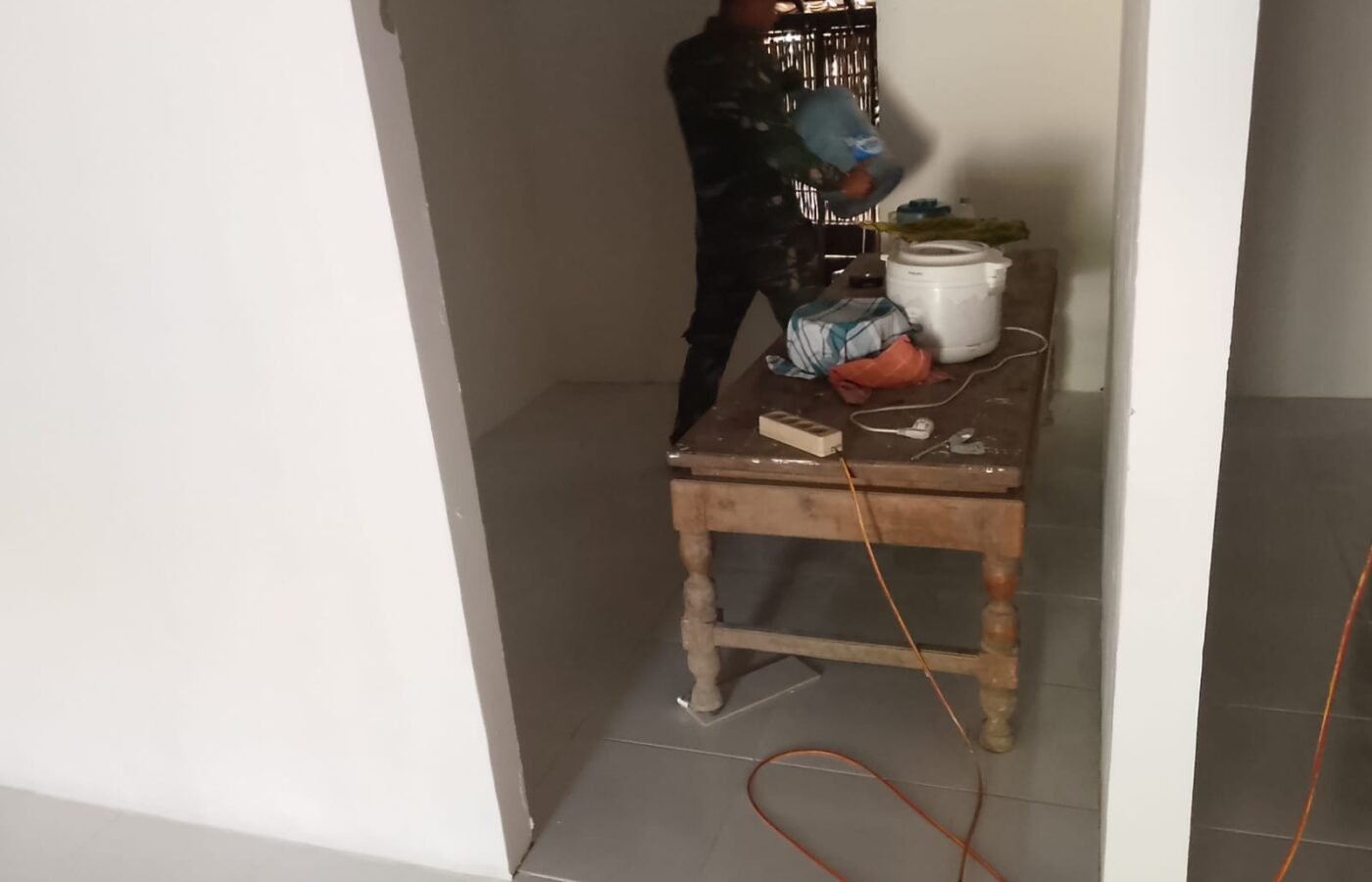 Pembangunan RTLH Ibu Wagini Di Dukung Oleh Satgas TMMD Kodim 0813/Bojonegoro
