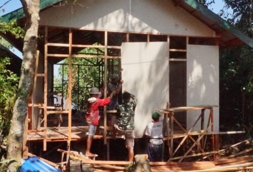Kebersamaan Masyarakat dalam TMMD: Mewujudkan Hunian Sehat dan Layak