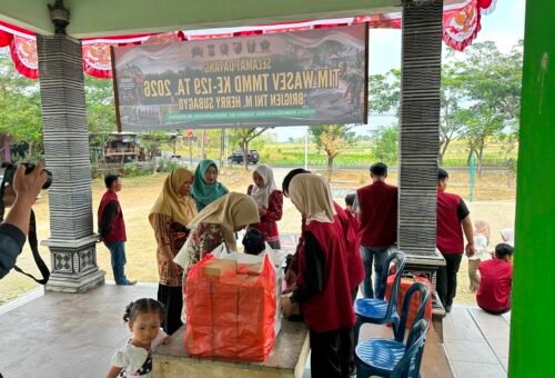Peningkatan Literasi Melalui Program TMMD Ke-129 di Bojonegoro
