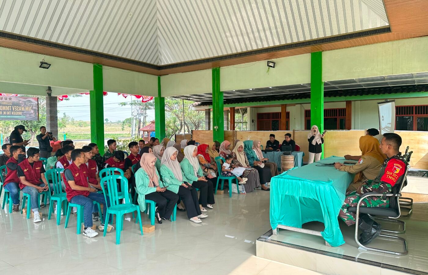 Pentingnya Literasi dan Pengarsipan dalam TMMD Ke-129 di Kesongo